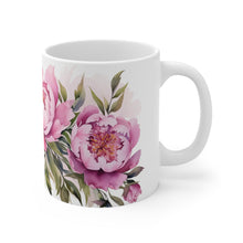 Load image into Gallery viewer, Pink Peonies Mug
