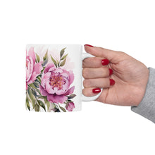 Load image into Gallery viewer, Pink Peonies Mug