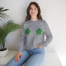 Load image into Gallery viewer, Double Clover Heart Sweatshirt