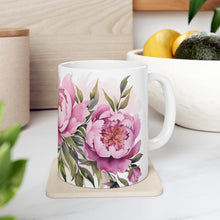 Load image into Gallery viewer, Pink Peonies Mug