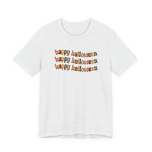 Load image into Gallery viewer, Halloween shirt, fall shirt, happy halloween shirt,  retro shirt, halloween tee, halloween gift, retro halloween, cute halloween shirt