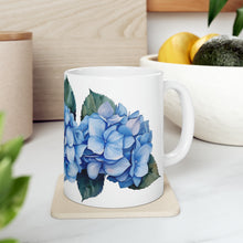 Load image into Gallery viewer, Blue Hydrangea Mug