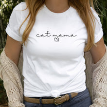 Load image into Gallery viewer, Cat Mama T-shirt