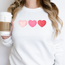 Load image into Gallery viewer, Three Hearts Sweatshirt