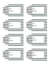 Load image into Gallery viewer, Striped Printable Gift Tags Volume 2  {11 different patterns - 88 Tags}