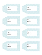 Load image into Gallery viewer, Christmas / Holiday Printable Gift Tags {10 different patterns - 80 Tags}