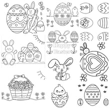 Load image into Gallery viewer, Easter Coloring Book {10 pages}