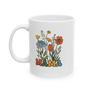 Colorful Wildflower Garden Mama Mug