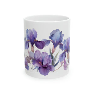 Purple Iris Mug