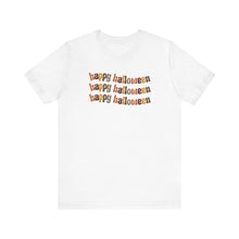 Load image into Gallery viewer, Halloween shirt, fall shirt, happy halloween shirt,  retro shirt, halloween tee, halloween gift, retro halloween, cute halloween shirt
