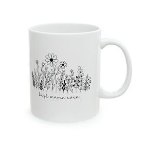 Best Mama Ever Wildflower Garden Mug