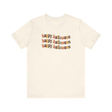Load image into Gallery viewer, Halloween shirt, fall shirt, happy halloween shirt,  retro shirt, halloween tee, halloween gift, retro halloween, cute halloween shirt
