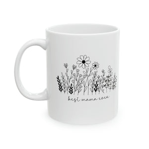 Best Mama Ever Wildflower Garden Mug