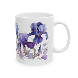 Purple Iris Mug