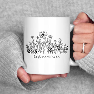 Best Mama Ever Wildflower Garden Mug