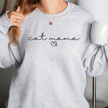 Load image into Gallery viewer, Cat Mama Sweatshirt
