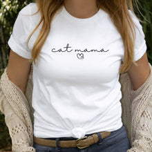 Load image into Gallery viewer, Cat Mama T-shirt
