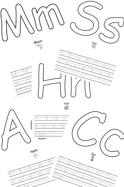 3 Colouring Writing Writing Coloring Pages