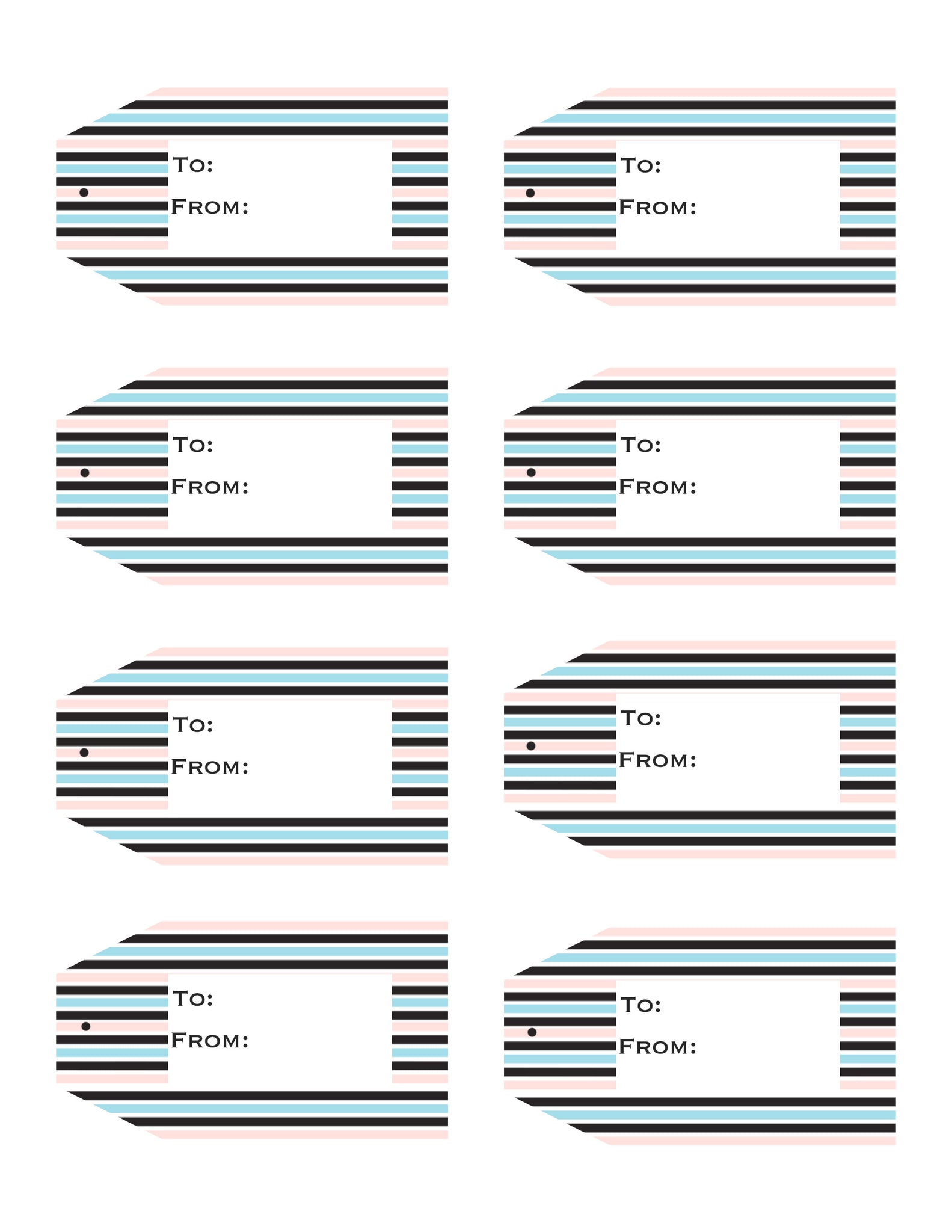 Striped Printable Gift Tags Volume 1 – To Simply Inspire striped-printable-gift-tags-volume-1-to-simply-inspire