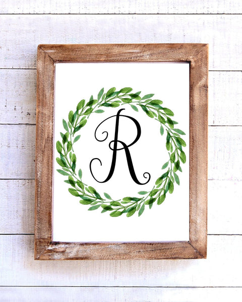 Monogram Wall Art – To Simply Inspire