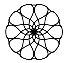 Load image into Gallery viewer, Easy Mandala Coloring Pages Vol. 1
