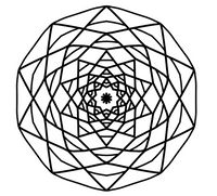 Hard Mandala Coloring Pages Vol. 1