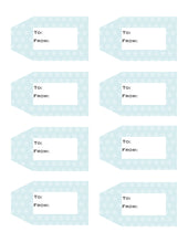 Load image into Gallery viewer, Christmas / Holiday Printable Gift Tags  {10 different patterns - 80 Tags}
