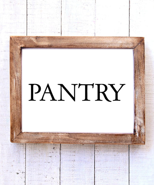"Pantry" Printable Wall Art